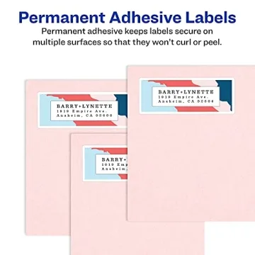 Avery Easy Peel Printable Address Labels - 300 Pack