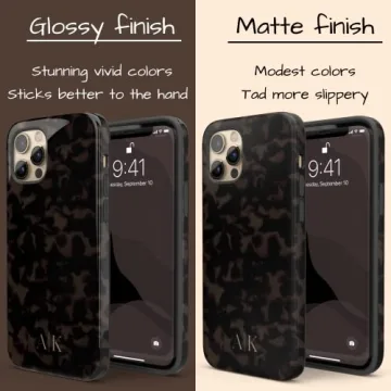 Stylish Custom Tortoiseshell Phone Case for iPhone Pro