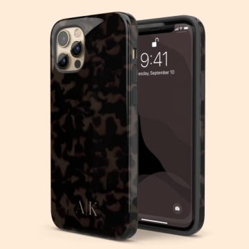 Stylish Custom Tortoiseshell Phone Case for iPhone Pro