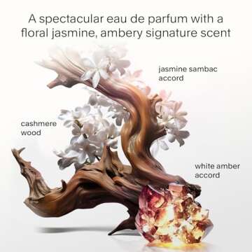 Mugler Alien - Eau de Parfum - Women's Perfume - Floral & Woody - With Jasmine, Wood, and Amber - Lo...