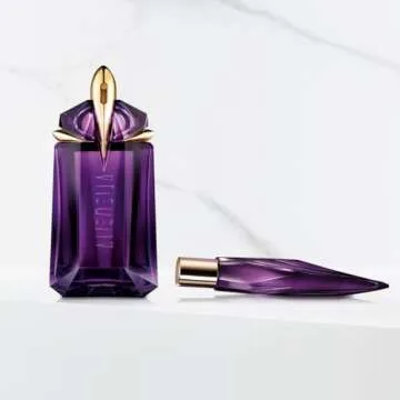 Mugler Alien - Eau de Parfum - Women's Perfume - Floral & Woody - With Jasmine, Wood, and Amber - Long Lasting Fragrance - Travel Size - 0.33 Fl Oz