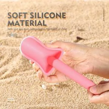 MarcZero 11Pcs Eco-Friendly Silicone Beach Toy Set for Kids