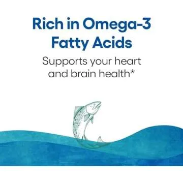 Wild Alaskan Salmon Oil for Heart and Brain Wellness