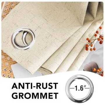 Elegant 100% Blackout Curtains for Total Privacy and Light Blocking