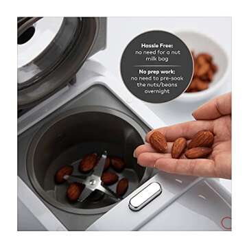 ChefWave Milkmade Non-Dairy Milk Maker with 6 Plant-Based Programs, Auto Clean (Renewed)