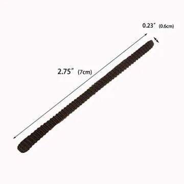 100 Pack Nylon Small Hair Ties Seamless Ponytail Holder Toddlers Baby Girls' Hair Elastics