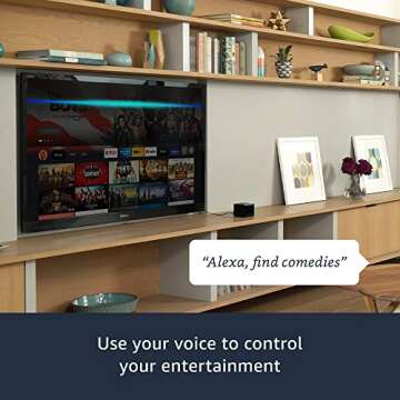 Fire TV Cube, Hands-free streaming device with Alexa, 4K Ultra HD, includes Alexa Voice Remote