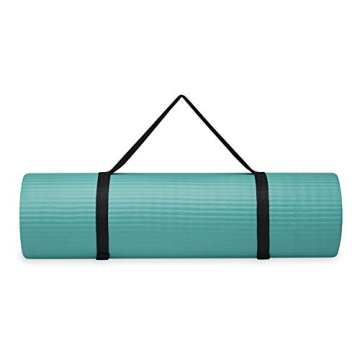 Gaiam Essentials Thick Yoga Mat for Fitness & Exercise