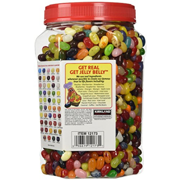 Gourmet Jelly Belly Jelly Beans 4 lbs 49 Flavors Pack