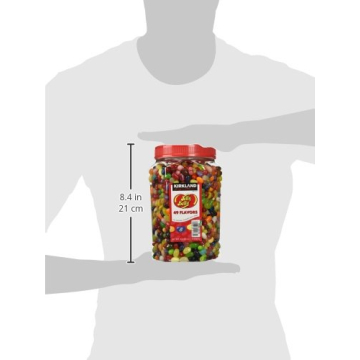 Gourmet Jelly Belly Jelly Beans 4 lbs 49 Flavors Pack