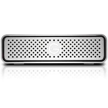 G-Technology 6TB G-DRIVE USB 3.0 External Hard Drive - Silver