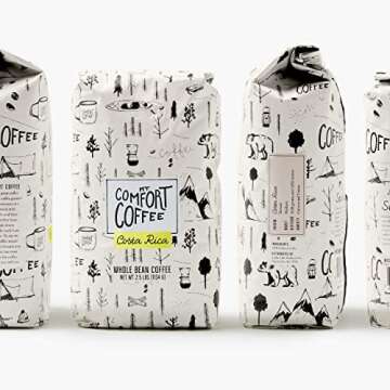 Mt. Comfort Coffee Costa Rica Medium Roast - Whole Bean 2.5lb