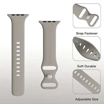 STG Sport Silicone Band for Apple Watch - Durable & Stylish