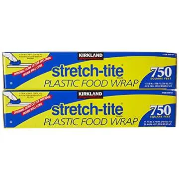 Kirkland Signature Stretch-Tite Plastic Wrap Pack 750'