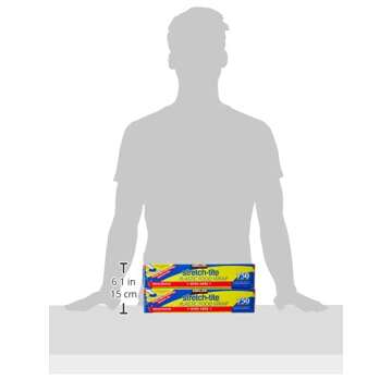 Kirkland Signature Stretch-Tite Plastic Wrap Pack 750'