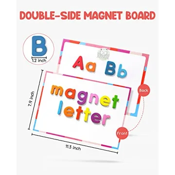 Gamenote Classroom Magnetic Alphabet Letters Kit for Kids