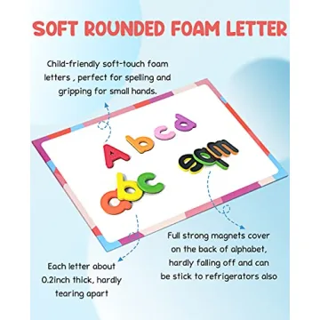 Gamenote Classroom Magnetic Alphabet Letters Kit for Kids