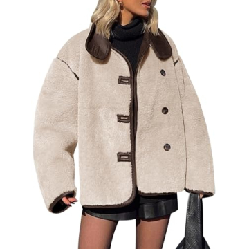 Tankaneo Women's Faux Fur Jacket: Warm, Stylish Winter Coats