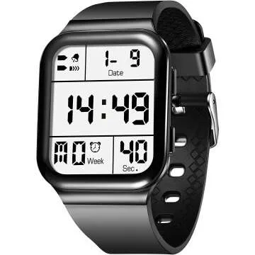 Kids Digital Sports Watch with Alarm & Waterproof Design