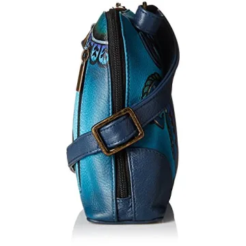Artisan Hand-Painted Leather Handbag - Anuschka