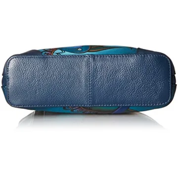 Artisan Hand-Painted Leather Handbag - Anuschka