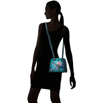 Artisan Hand-Painted Leather Handbag - Anuschka