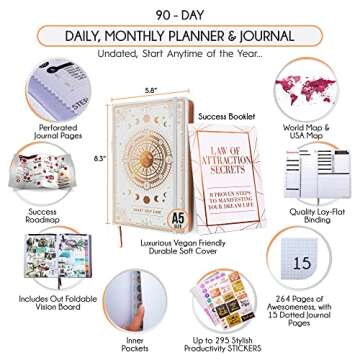 ADHD Daily Planner - A Self Care Personal Gratitude Journal for Life & Work