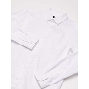 The Children's Place Baby Toddler Boys Long Sleeve Oxford Shirt - Durable Cotton, Classic Style!