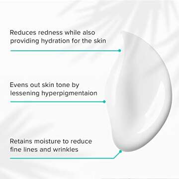 ClarityRx Let There Be Light Powerful Brightening Face Serum, Plant-Based Natural Hydrating Treatment with Hyaluronic Acid for Hyperpigmentation, Dark Spots & Dull Skin (1 fl oz)