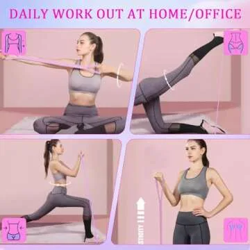 OUNAN Figure 8 Resistance Bands for Women Workout