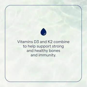Trace Minerals | Liquid Ionic Vitamin D3 + K2 | 125 mcg (5,000 IU) D3, 100 mcg K2 | Concentrated Dietary Supplement | 2 fl oz. 296 Servings