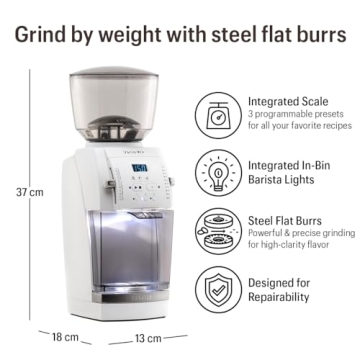 Baratza Vario W+ Flat Steel Burr Grinder for Coffee Lovers