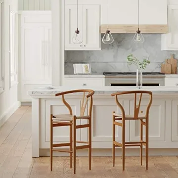 Stylish Stone & Beam Wishbone Barstool Fully Assembled