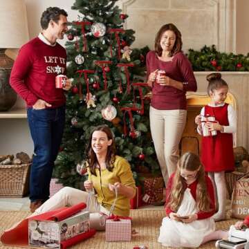 Hisgeru Velvet Christmas Bows Set - 12 Pre-Tied for Decoration