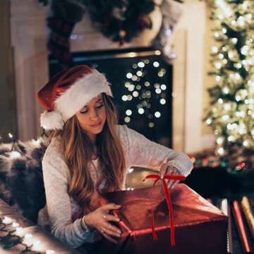 Hisgeru Velvet Christmas Bows Set - 12 Pre-Tied for Decoration