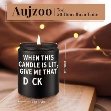 Engagement Gifts Lavender Candle, Bridal Shower Gifts for Bride to Be, Wedding Gifts, Bachelorette Wedding Engagement Gifts 7oz