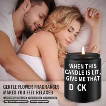 Engagement Gifts Lavender Candle 7oz for Bride Shower