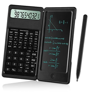 IPepul Scientific Calculators for Students, 10-Digit Large Screen, Math Calculator with Notepad, Cla...
