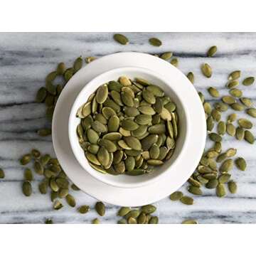 Anthony's Organic Pumpkin Seeds, 2 lb, Gluten Free, Non GMO, No Shell, Unsalted, Raw