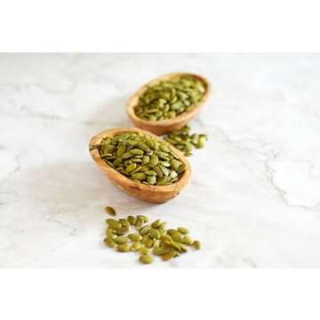 Anthony's Organic Pumpkin Seeds, 2 lb, Gluten Free, Non GMO, No Shell, Unsalted, Raw