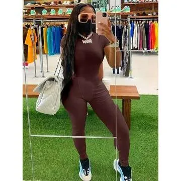 AYWA Two Piece Outfits for Women | Fitted Crew Neck & High Waist Shorts Streetwear