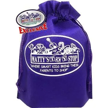 Schylling NeeDoh Gumdrop...Groovy Glob! Squishy, Squeezy, Popping, Stretchy Stress Fidget Gumdrops Complete Gift Set Party Bundle with Storage Bag - 3 Pack (Assorted Colors)