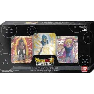 Dragon Ball Super History of Vegeta Theme Selection Box