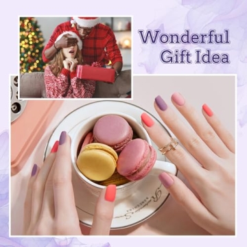 20 Colors Gel Nail Polish Kit with UV Light