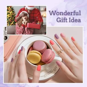 20 Colors Gel Nail Polish Kit with UV Light