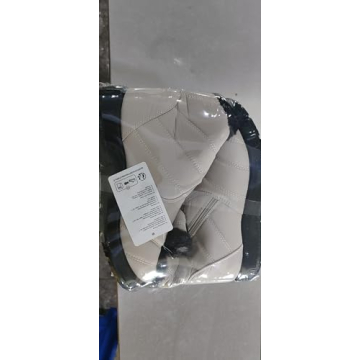 Hsyooes Womens Warm Fur Lined Winter Snow Boots Waterproof Ankle Boots Outdoor Booties Comfortable Shoes for Women,Beige,5 M US=Label Size 36