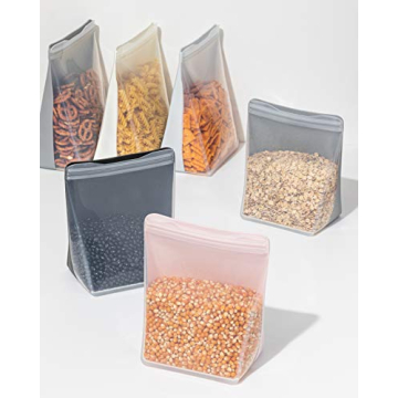 W&P Porter Stand Up Bag 50oz Silicone Food Storage Solution