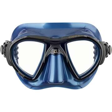 Cressi Low Volume Adult Mask for Scuba, Freediving, Spearfishing | Nano made in Italy