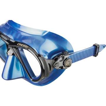 Cressi Low Volume Adult Mask for Scuba, Freediving, Spearfishing | Nano made in Italy