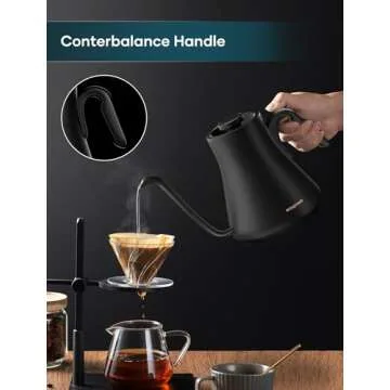INTASTING Electric Kettle with ±1℉ Temp Control